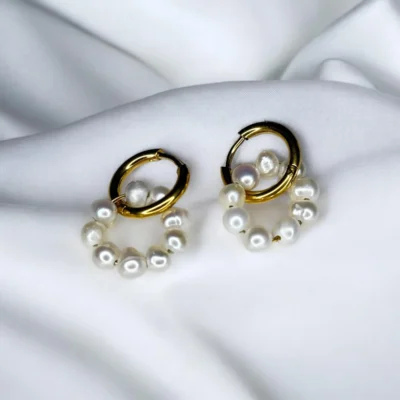 Boucles d'oreilles Charme de Perles