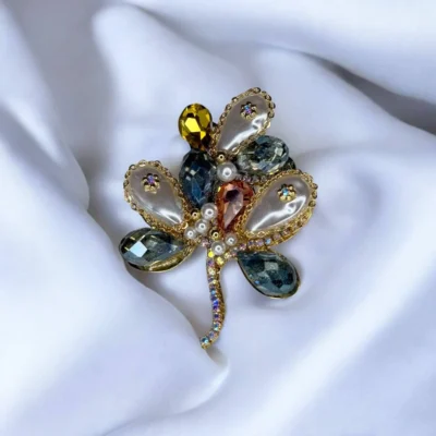 Broche Fleur Eclatante
