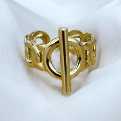 Bague Anneau et Barre