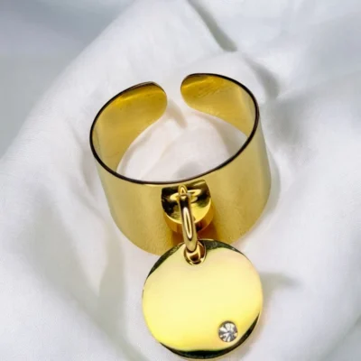 Bague Médaillon