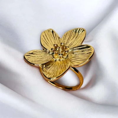 Bague Orchidée Royale