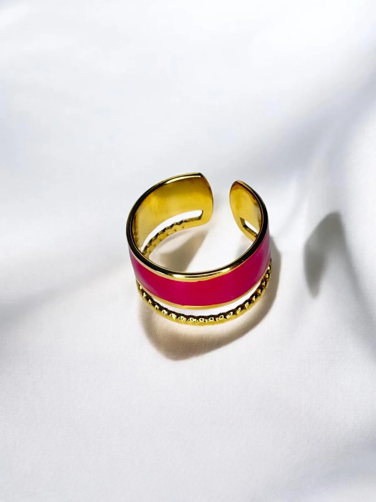 Bague Rainure Elégante