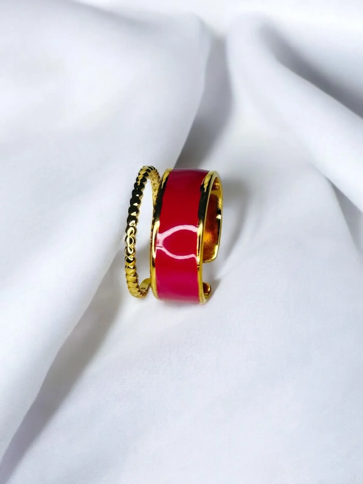 Bague Rainure Elégante – Image 3