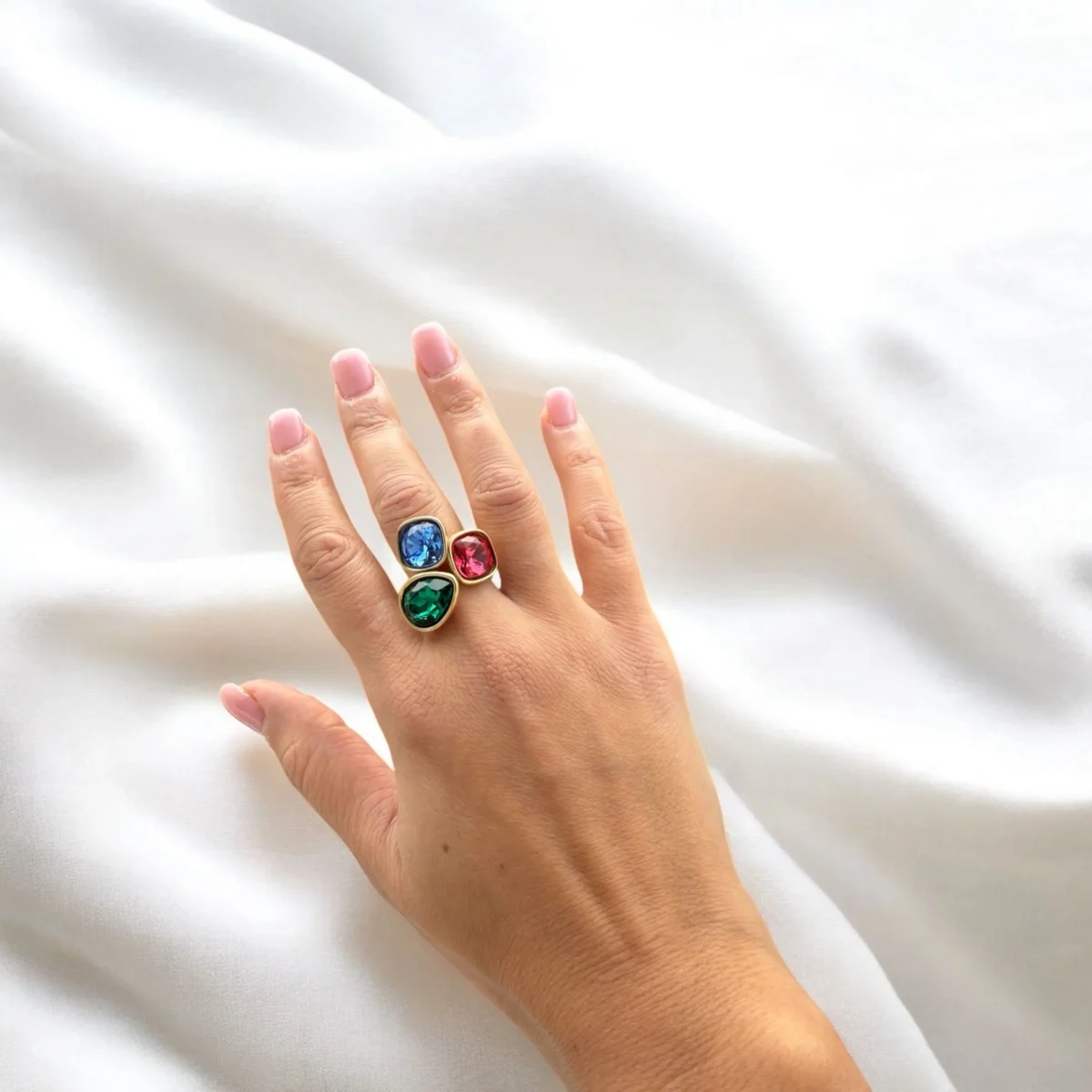 Bague éclat trinité