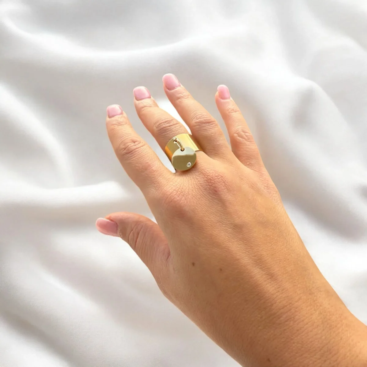 Bague médaillon