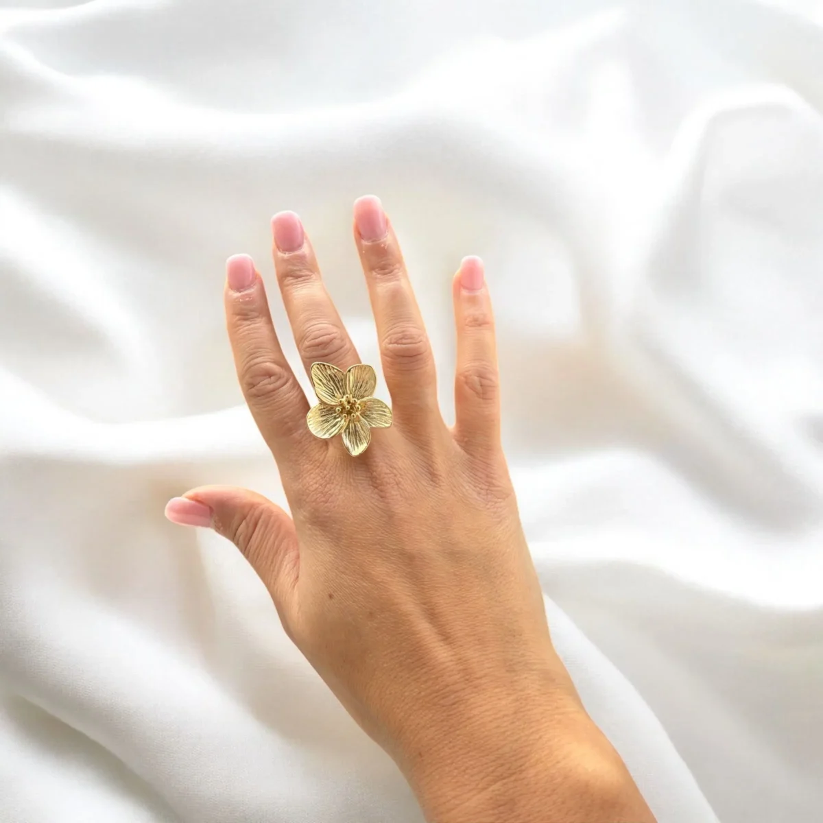 Bague orchidée royale