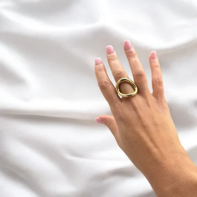 Bague ovale
