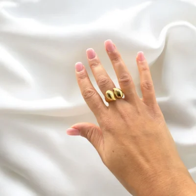 Bague pétale