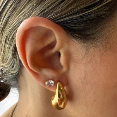 Boucle d'oreille éclat de pluie