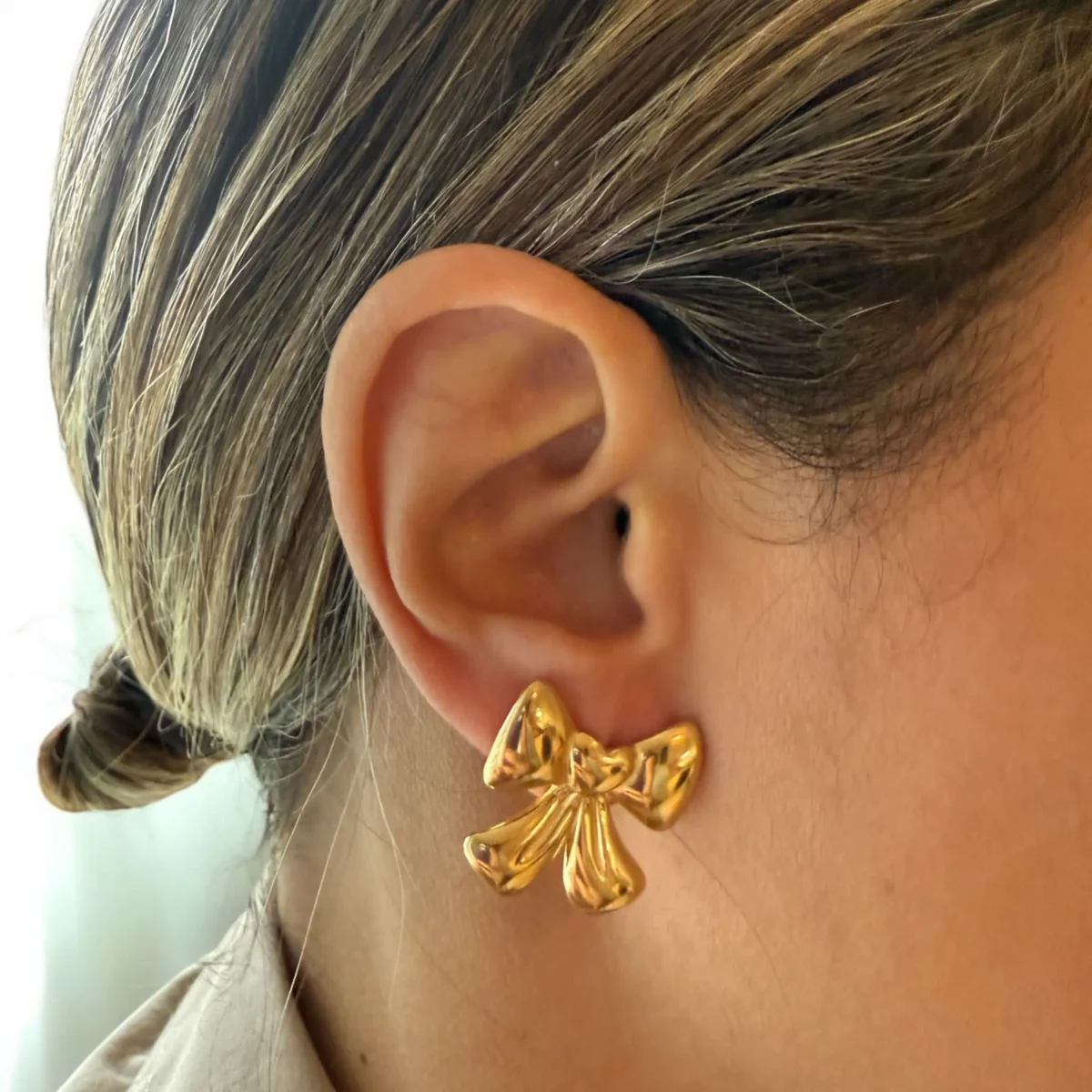 Boucles d'oreilles Nœud