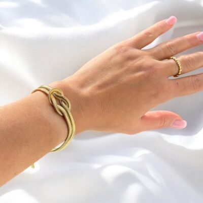 Bracelet serpentin marin