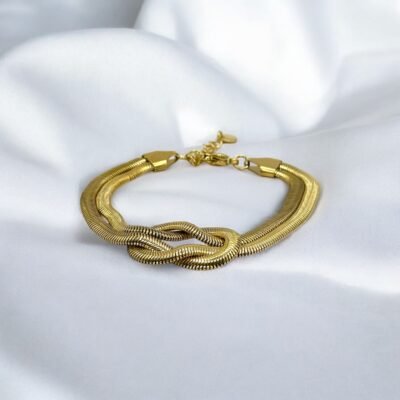 Bracelet serpentin marin