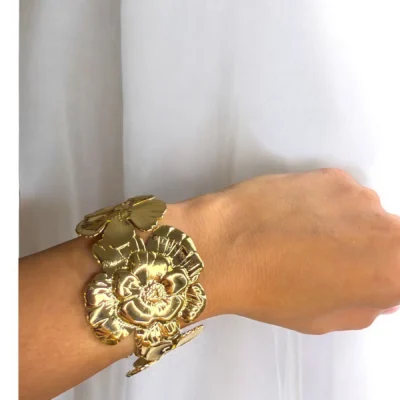 Bracelet Fleurs de Tournesol