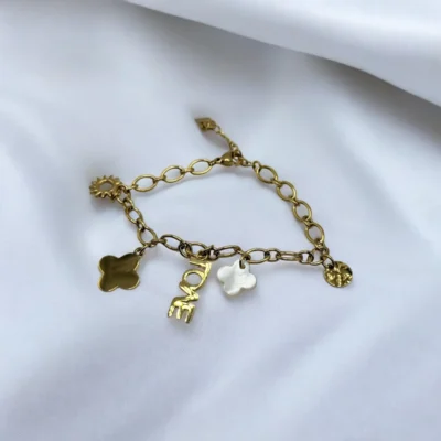 Bracelet Chanceux Love et Trèfle