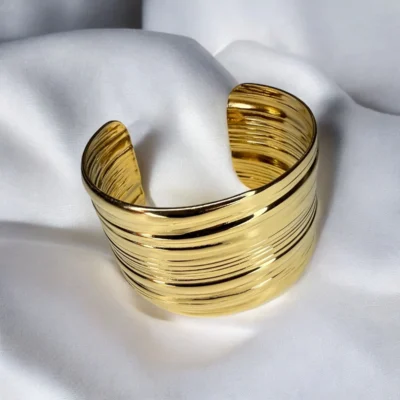 Bracelet Manchette Rainure