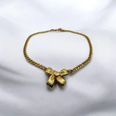 Collier Nœud Rayé