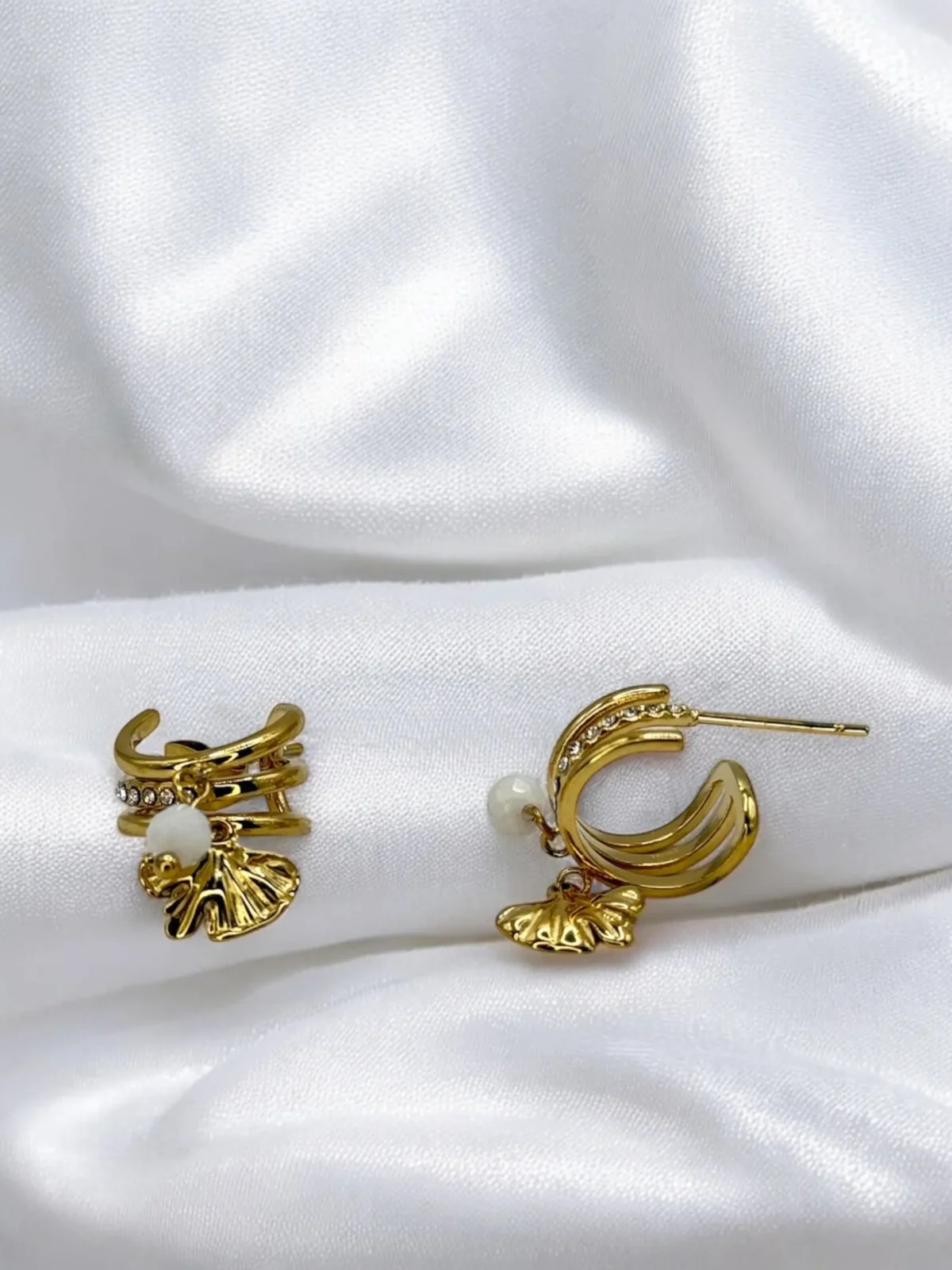 Boucles d’Oreilles Ginkgo