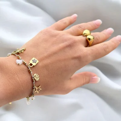 Bracelet Cordon Charme