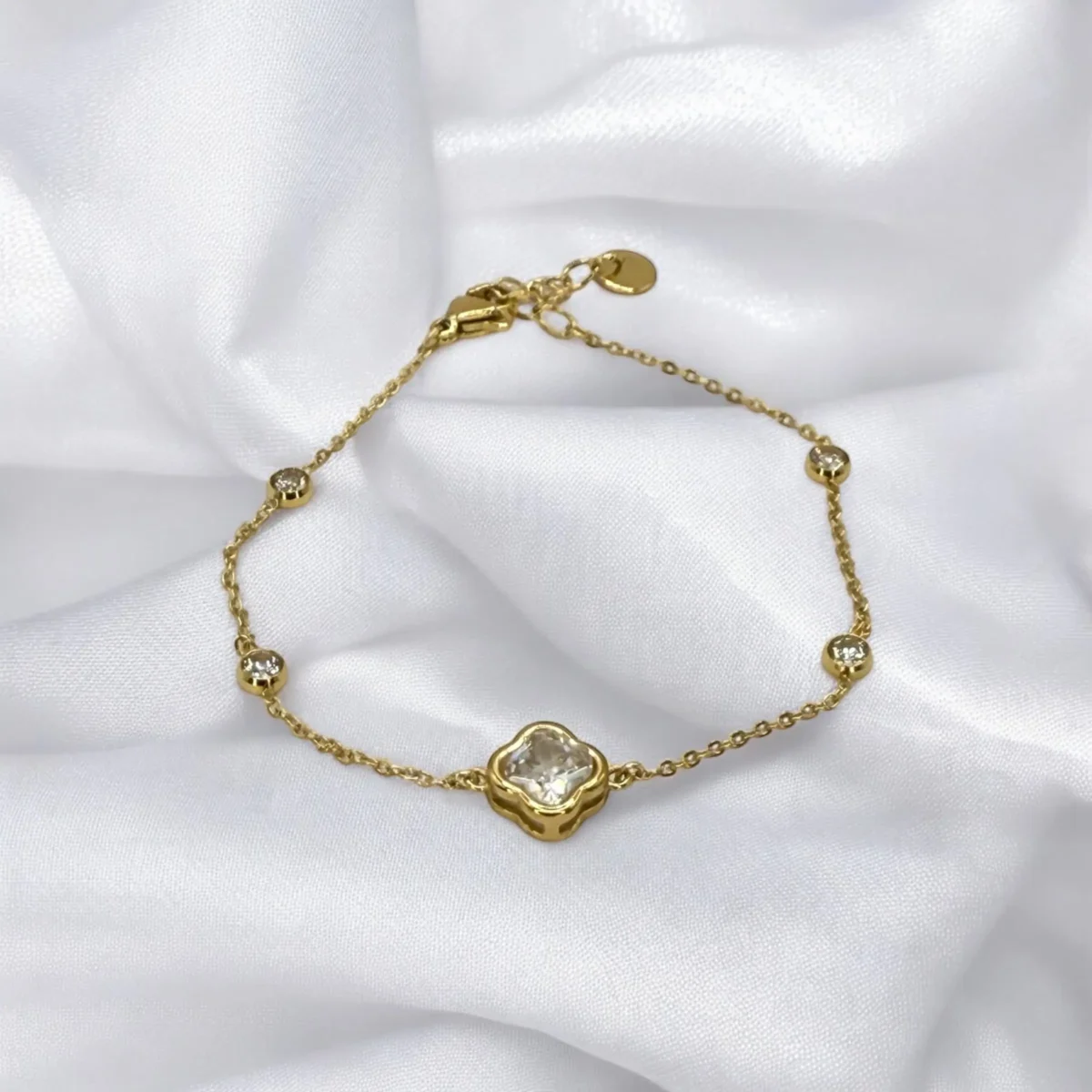 Bracelet Trèfle Doré