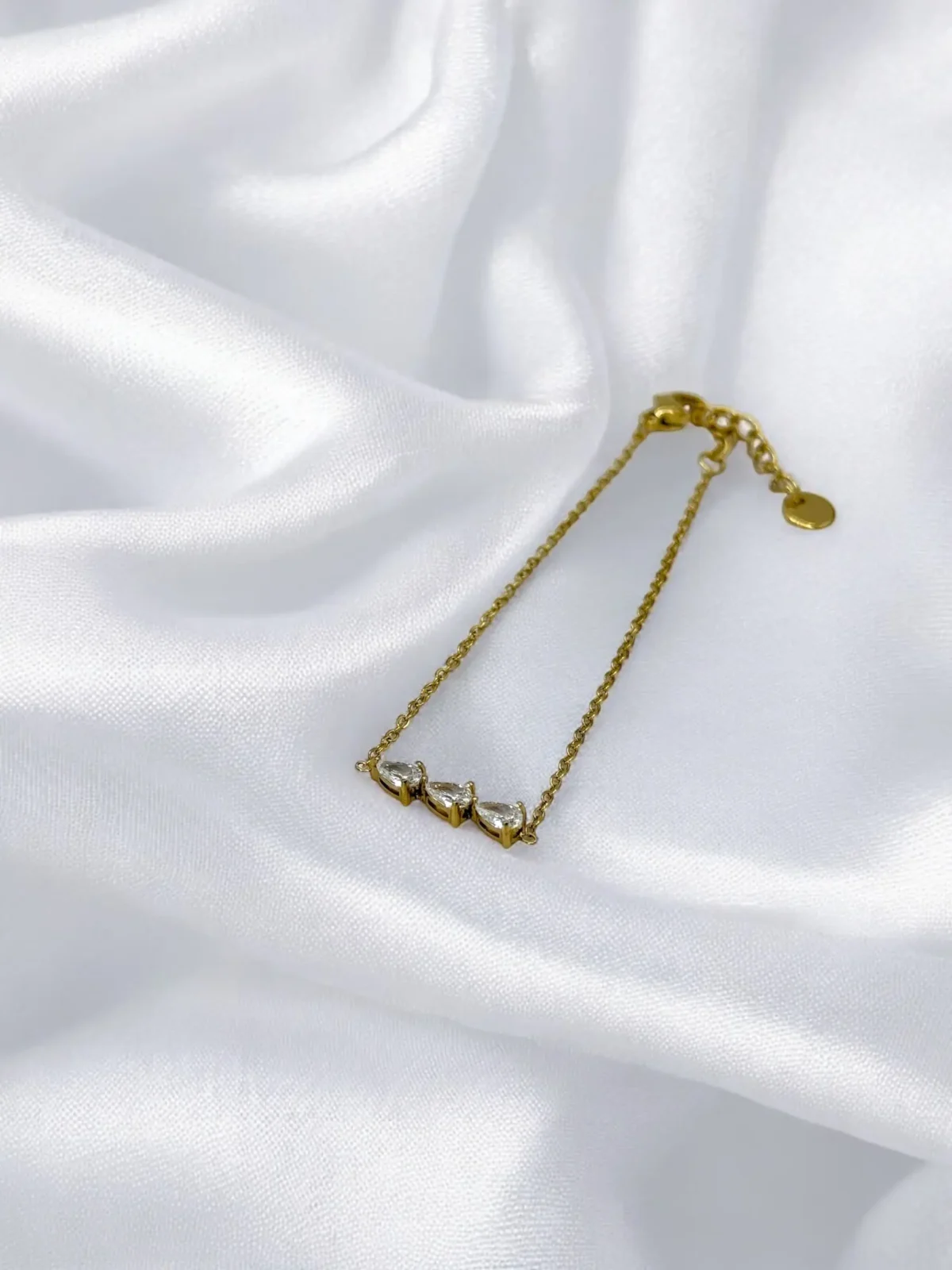 Bracelet Trilogie Doré