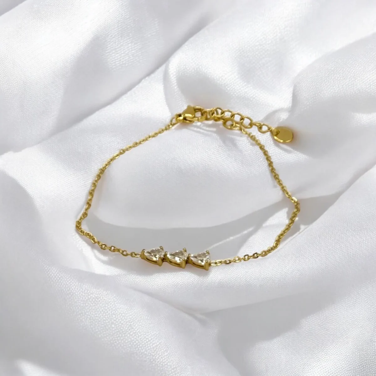 Bracelet Trilogie Doré