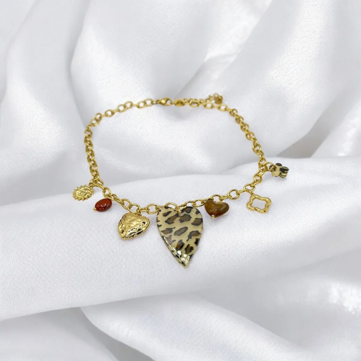 Collier panthere enchantee