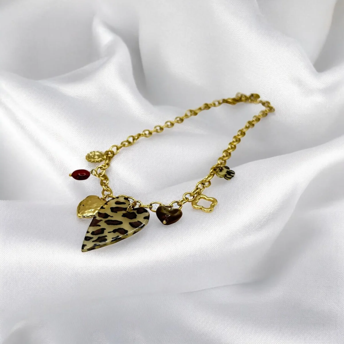 Collier panthere enchantee