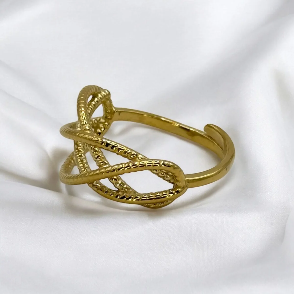 Bague Liens Dorée