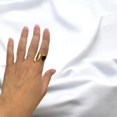 Bague Ouverte Dorée