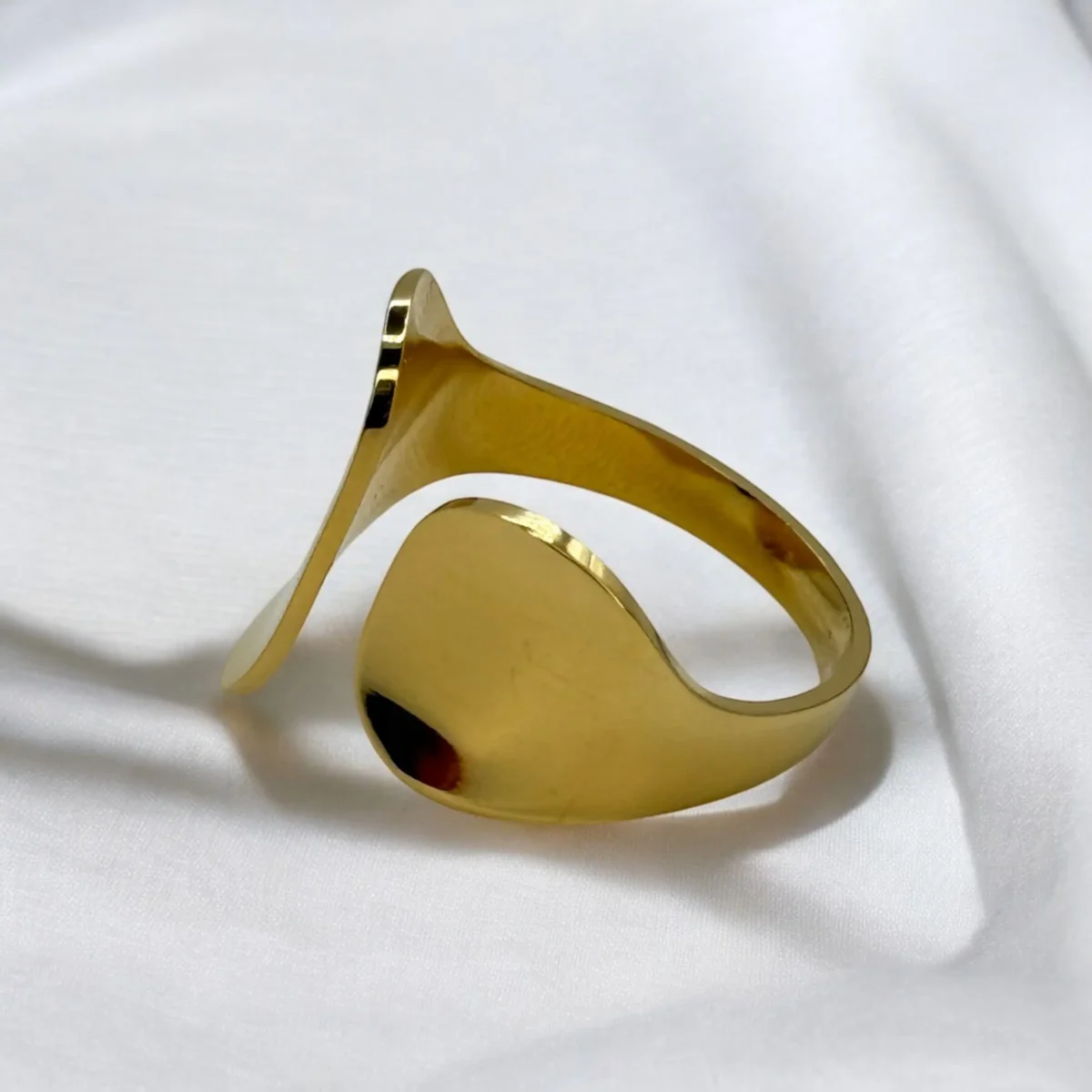Bague Ouverte Dorée
