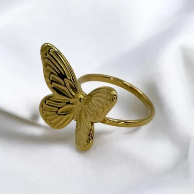 Bague Papillon Sculpté