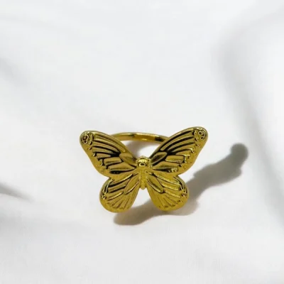 Bague Papillon Sculpté