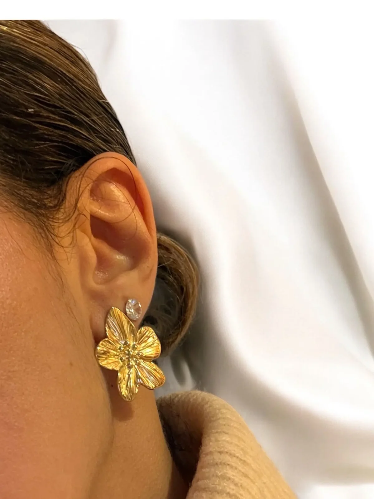 Boucles Fleur Tournesol