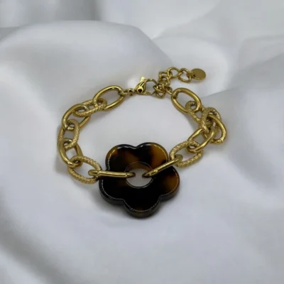 Bracelet Chaîne Léopard