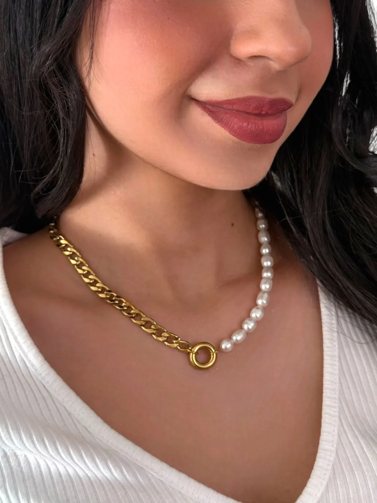 Collier Maille et Nacre