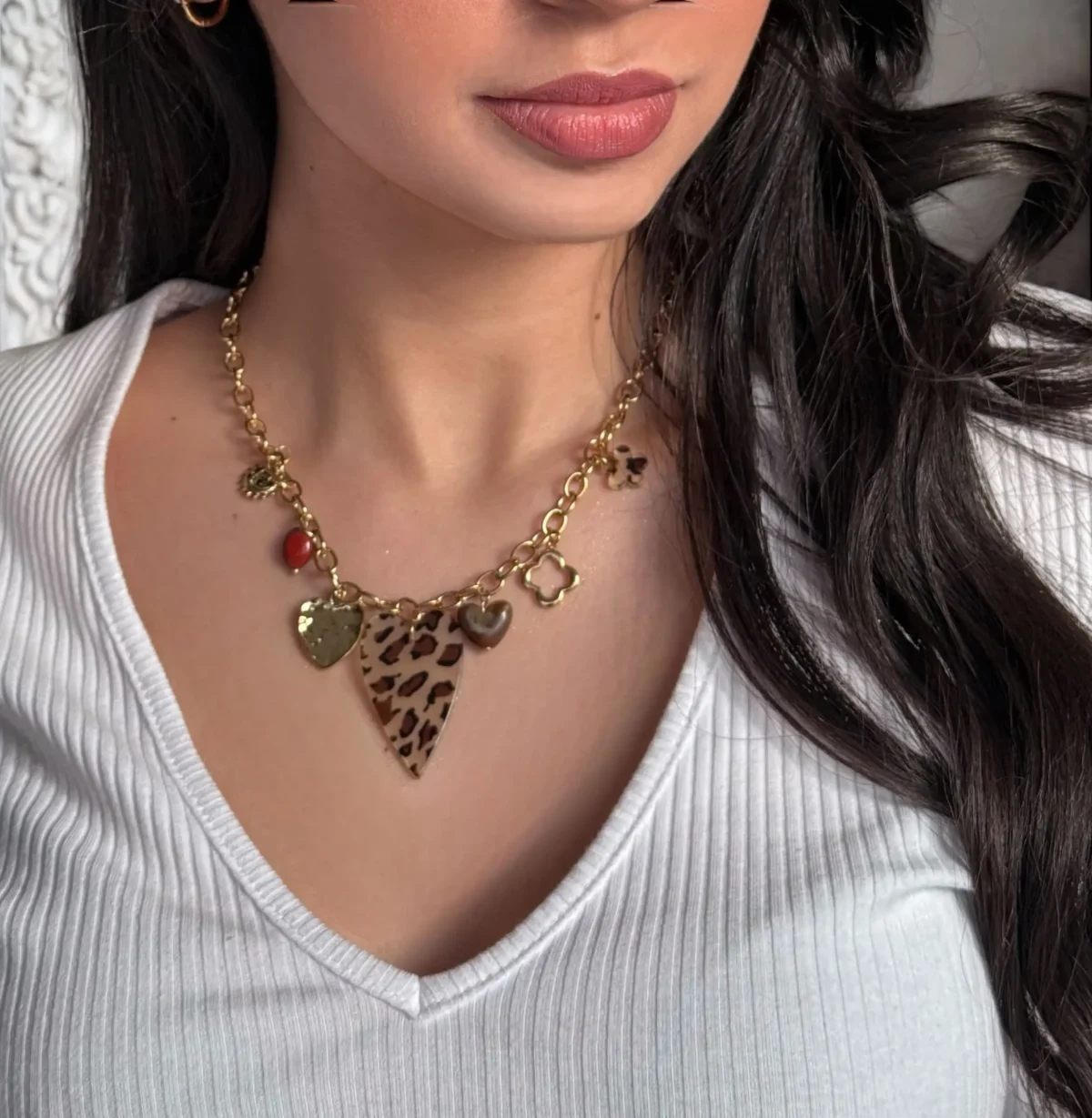 Collier panthère enchantée