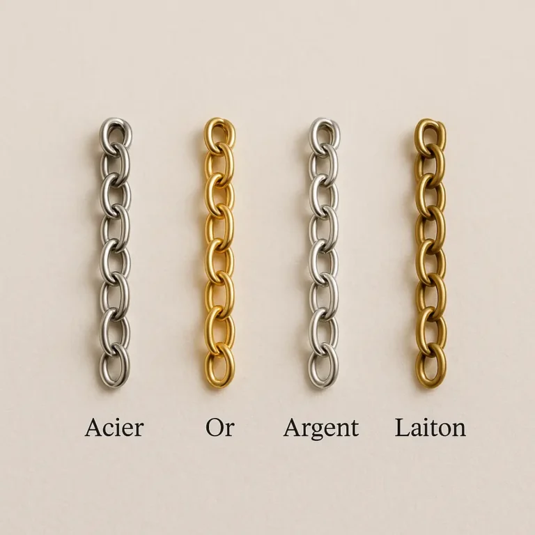 Acier Inoxydable, Or, Argent, Laiton : Lequel Choisir ? 7 Bijoux