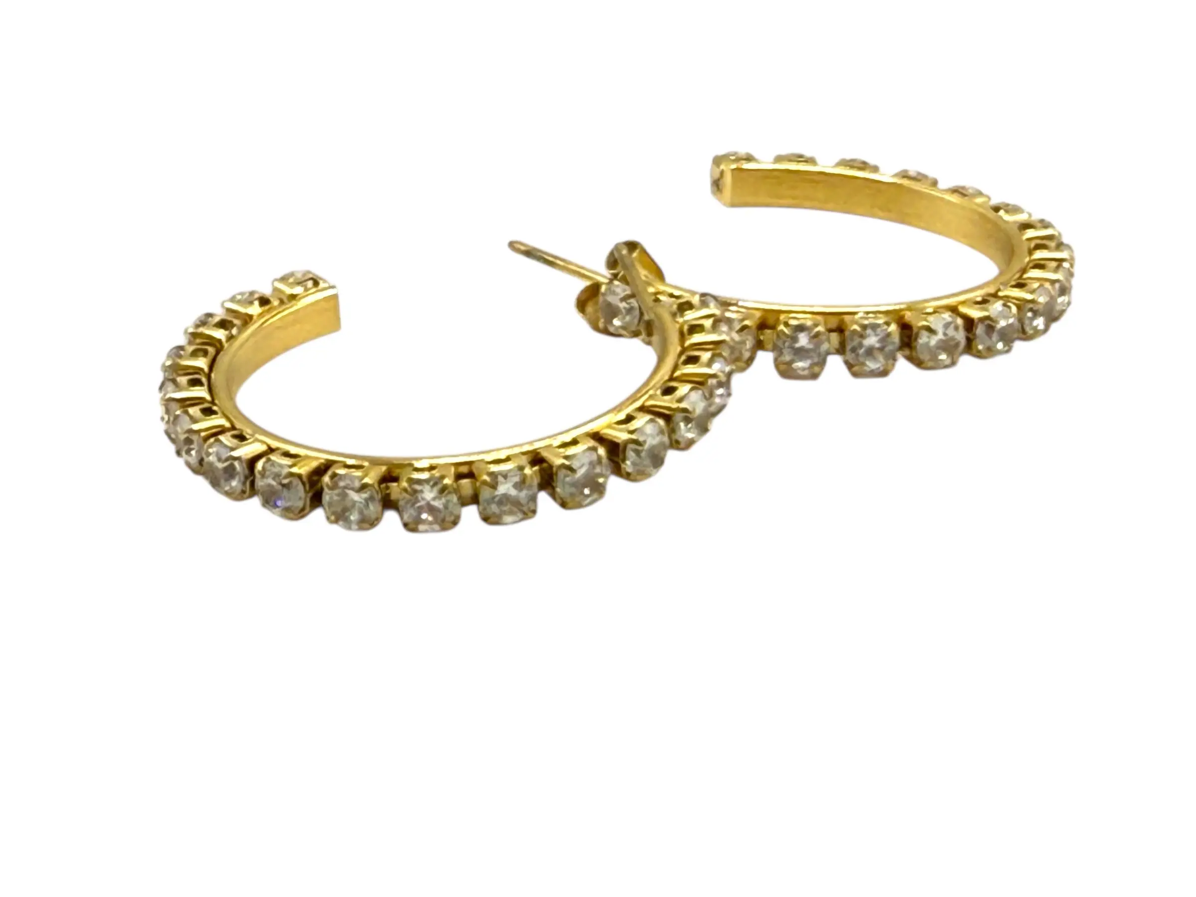 Boucles Dorées Cristaux Luxe 1 Boucles Dorées Cristaux Luxe