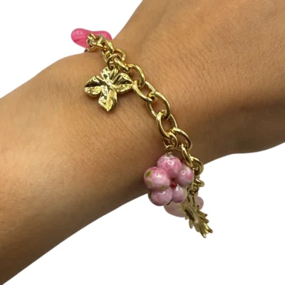 Bracelet Charme Bohème Dore
