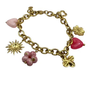 Bracelet Charme Bohème Dore