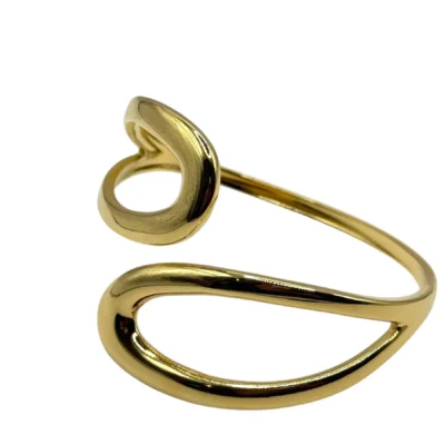 Bracelet Manchette Dore