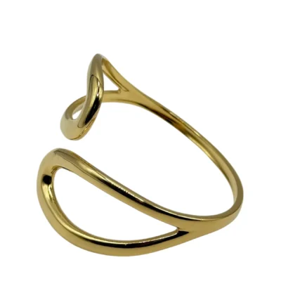 Bracelet Manchette Dore