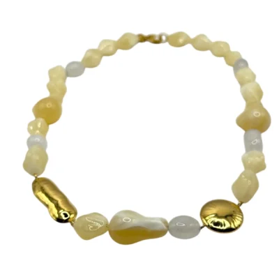 Collier Eclat dIvoire Dore