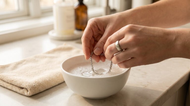 Nettoyer vos bijoux acier inoxydable : retrouvez l'éclat 4 Nettoyer vos bijoux acier inoxydable : retrouvez l’éclat