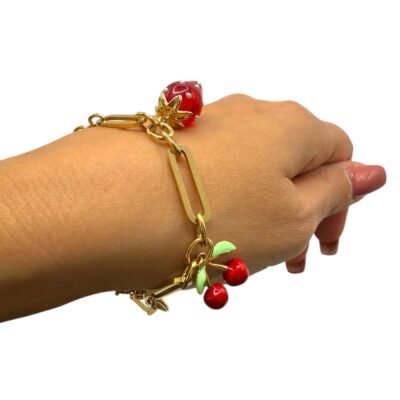 Bracelet Breloques Fruitées