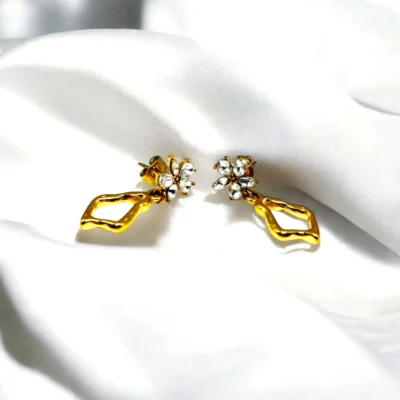 Boucles d'Oreilles Hexafleur