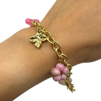 Bracelet Charme Bohème Doré