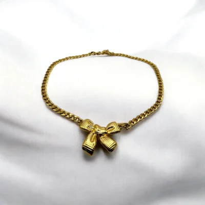 Collier Nœud Rayé