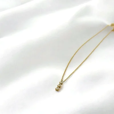 Collier Trilogie Doré